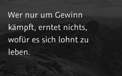 Gewinn vs.Geld