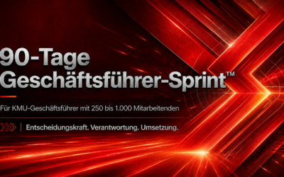90-Tage Geschäftsführer-Sprint™ – 90 Tage Klarheit. Entscheidung. Umsetzung.
